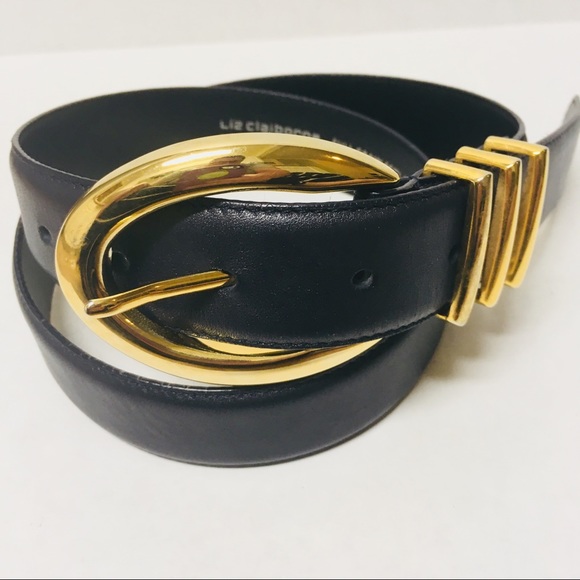 Liz Claiborne Accessories - EUC Vintage 90s Liz Claiborne leather belt L XL 1X